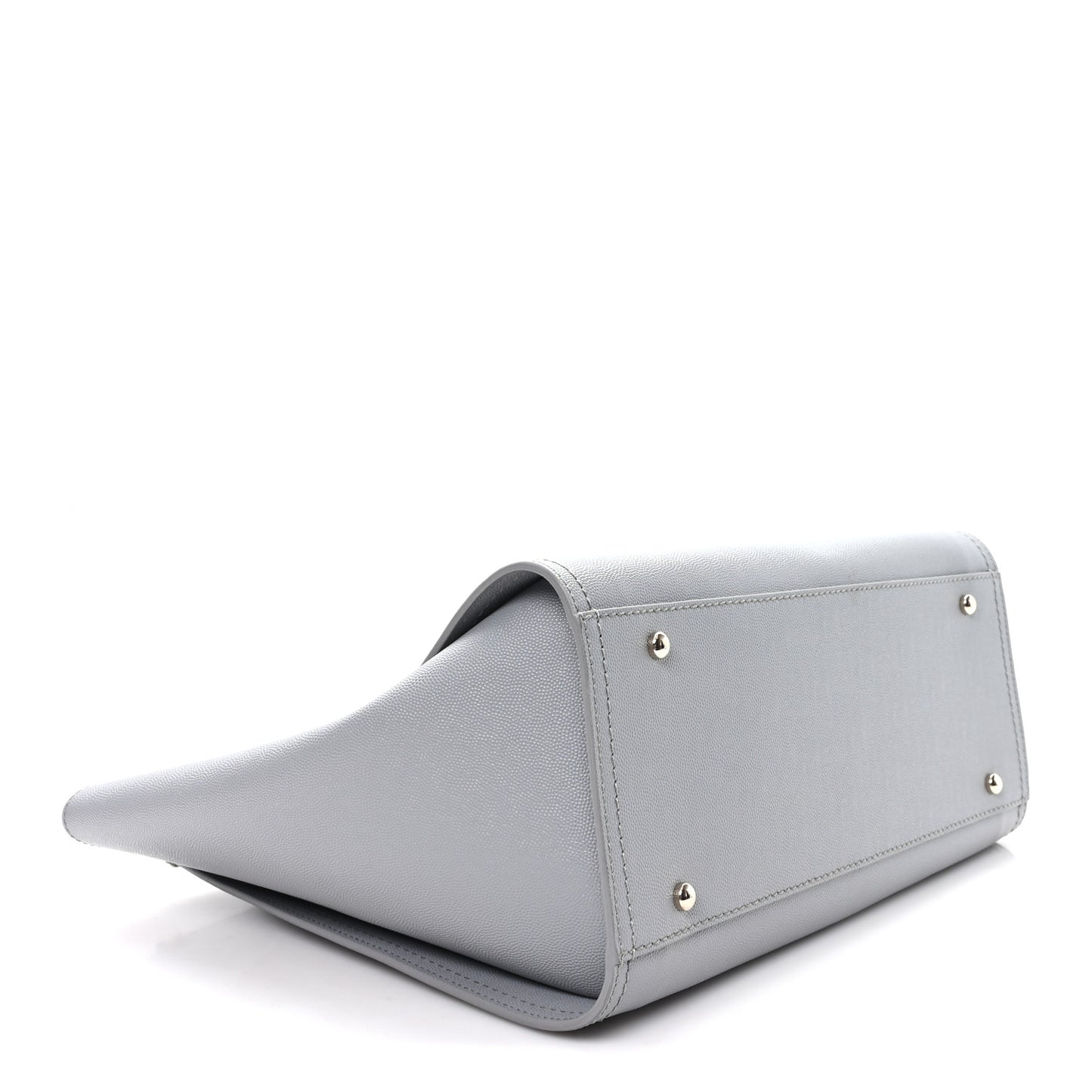 Caviar Studded Small Deauville Tote Grey