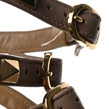 Valentino Garavani Patent Nappa Rockstud Ankle Strap 65mm Pumps 38 Candy Rose Poudre 8 of 10