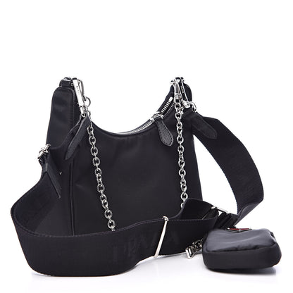 Prada Nylon Lunar New Year Re-Edition 2005 Shoulder Bag Black 4 of 12
