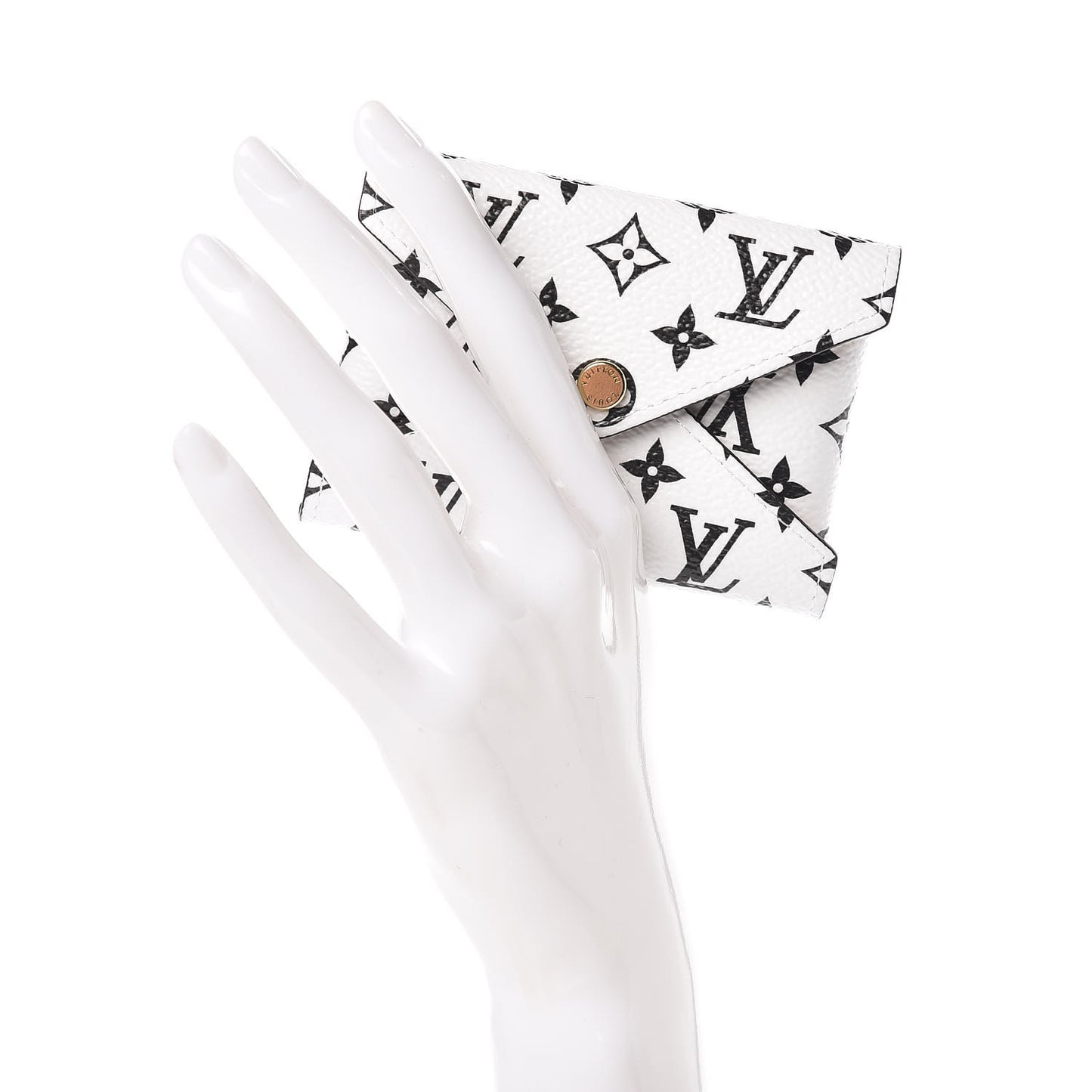 Monogram Giant Small Kirigami Pochette Insert White