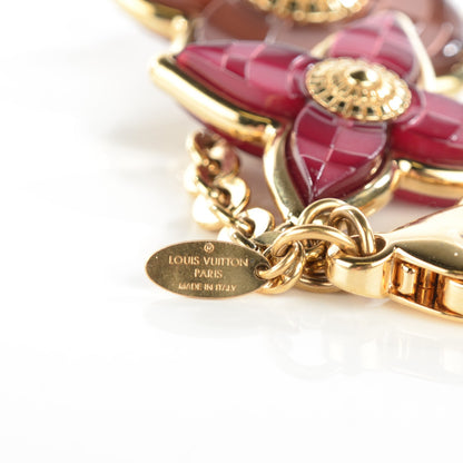 Louis Vuitton Metal Resin Mosaique Bag Charm Rouge Fauviste 3 of 4