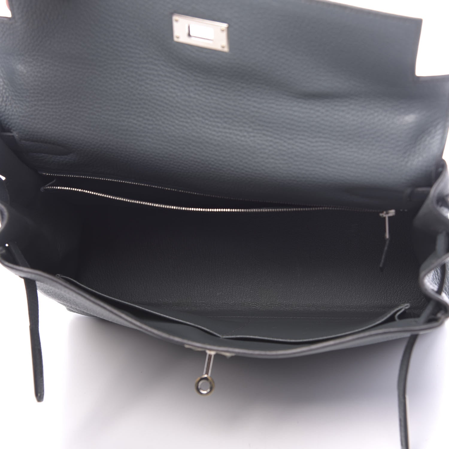 Hermes Togo Kelly Retourne 32 Bleu Orage 5 of 14