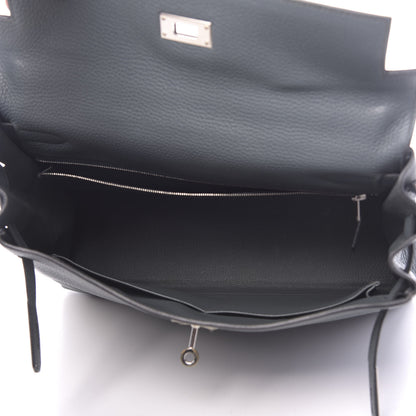 Hermes Togo Kelly Retourne 32 Bleu Orage 5 of 14