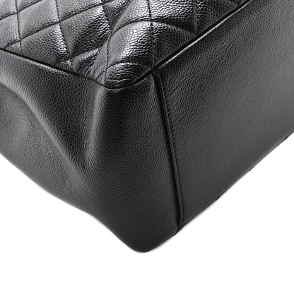Chanel Caviar Quilted Grand Shopping Tote GST Black 9 of 10