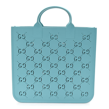 Gucci Rubber Kids GG Tote Dusty Azure 1 of 9