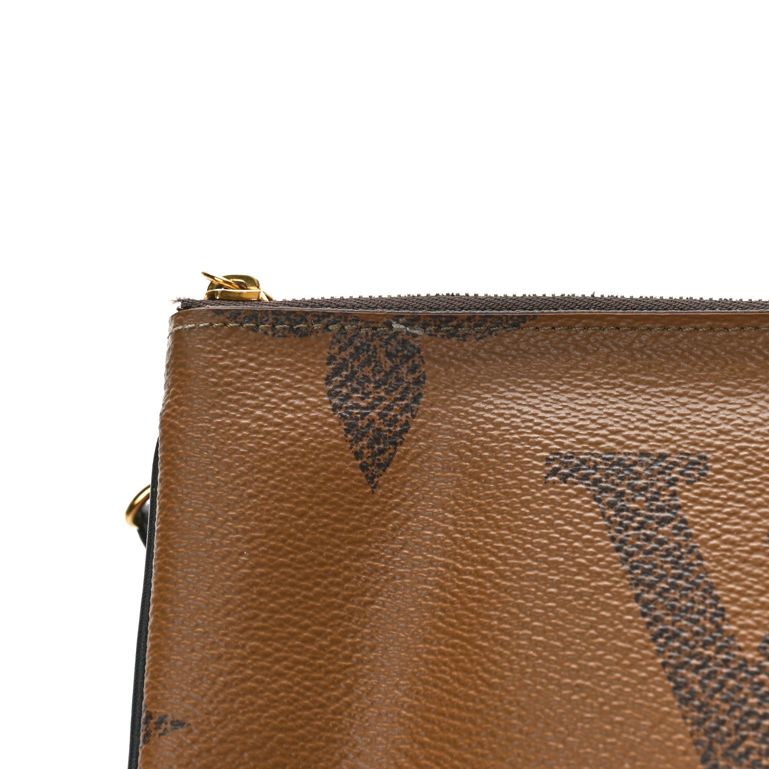 Louis Vuitton Reverse Monogram Giant Double Zip Pochette 9 of 11