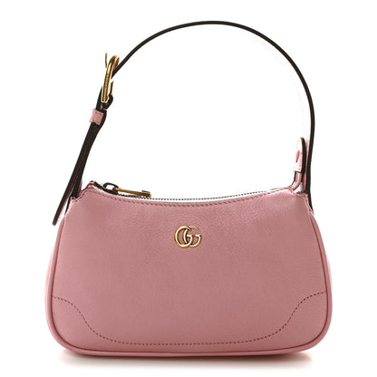 Gucci Goatskin Mini Aphrodite Shoulder Bag Wild Rose 1 of 10