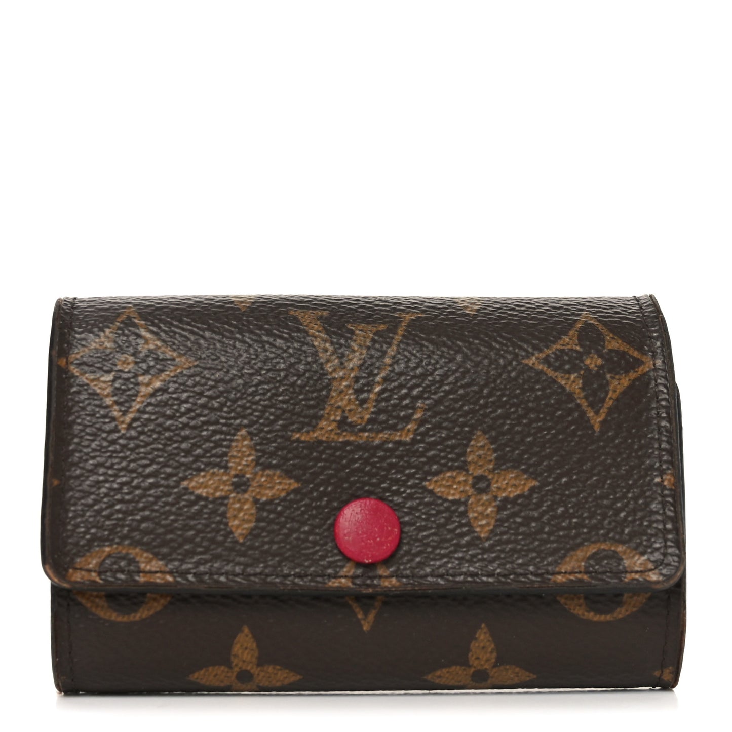Monogram 6 Key Multicles Holder Fuchsia
