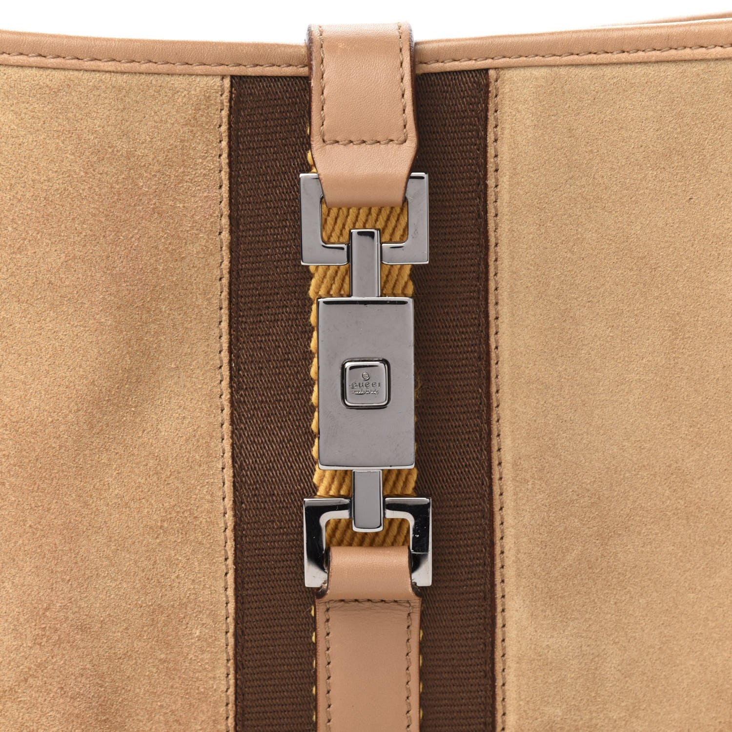 Gucci Suede Small Jackie O Hobo Light Brown 11 of 11