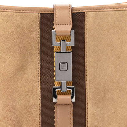 Gucci Suede Small Jackie O Hobo Light Brown 11 of 11