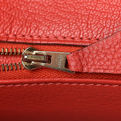 Hermes Togo Birkin 35 Rouge Pivoine 37 of 39