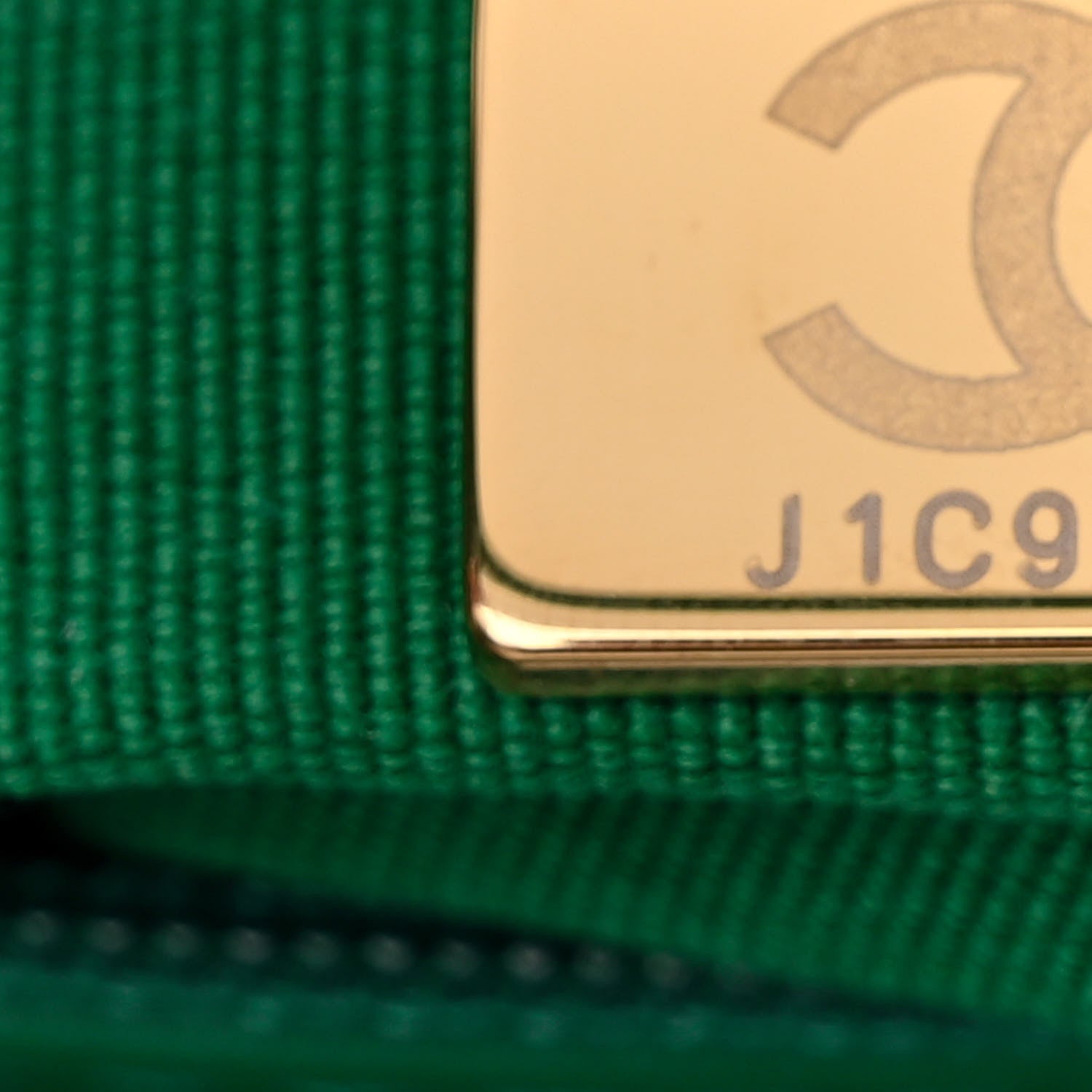 Chanel Shiny Aged Calfskin Quilted Nano Kelly Shopper Green 7 of 10