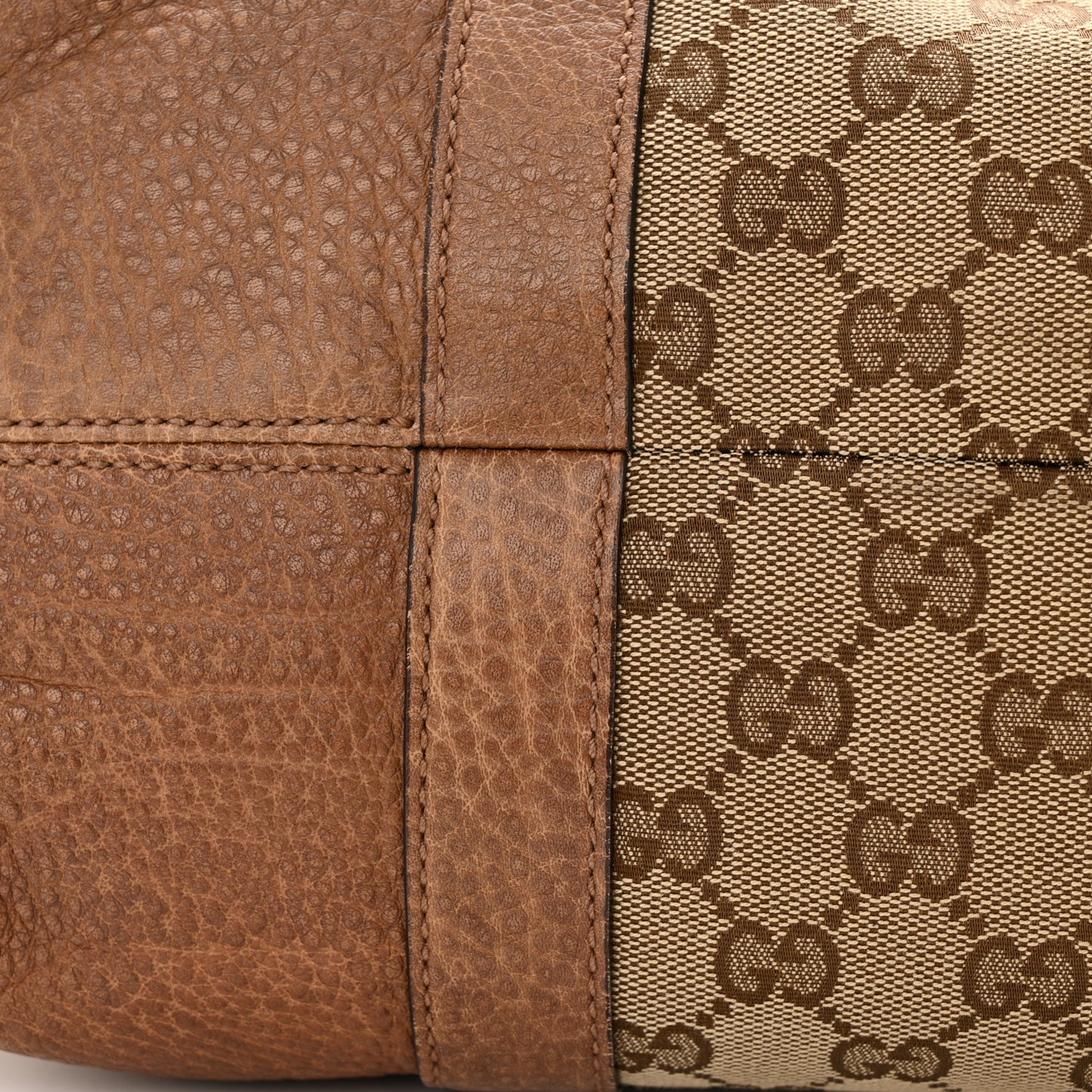 Monogram Old Libeccio Miss GG Tote Beige Ebony Light Brown