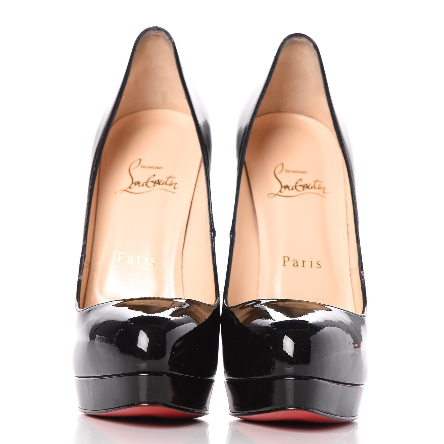 Christian Louboutin Patent Alti 160 Pumps 36 Black 2 of 11