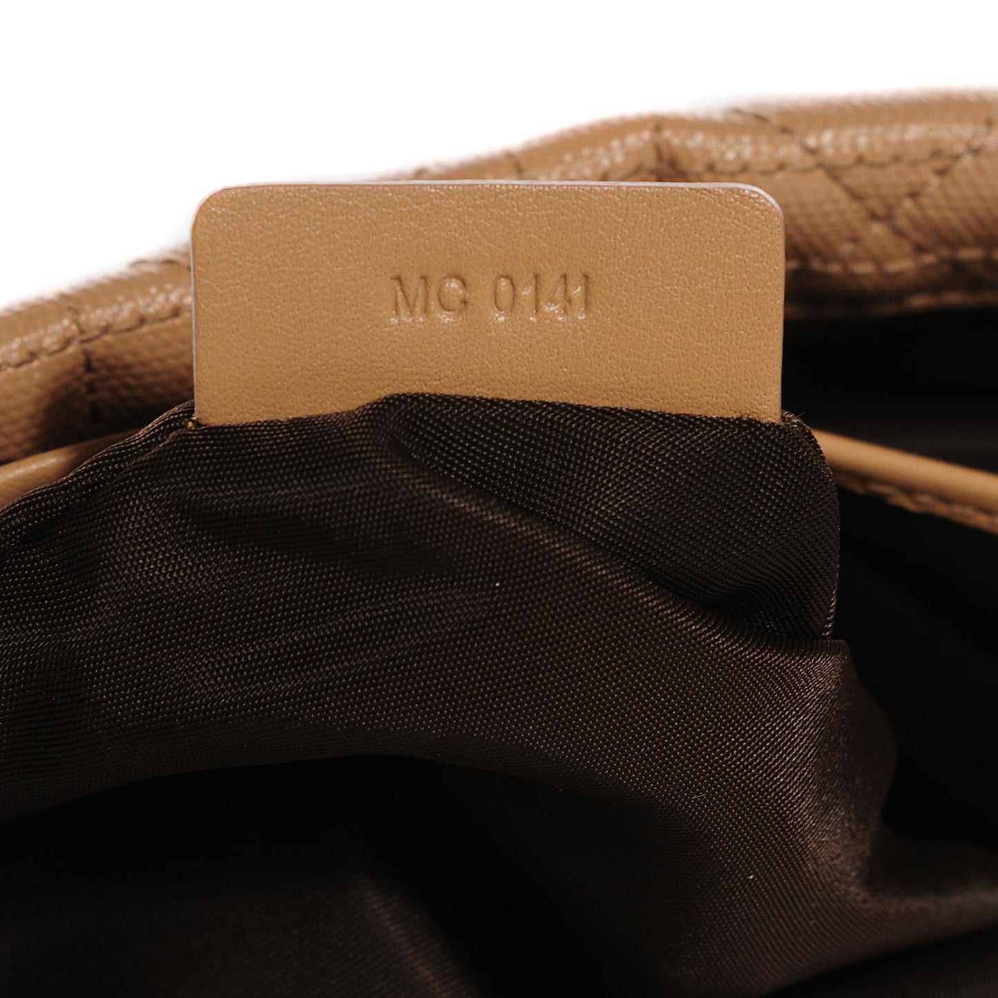 Coated Canvas Panarea Medium Flat Pouch Natural