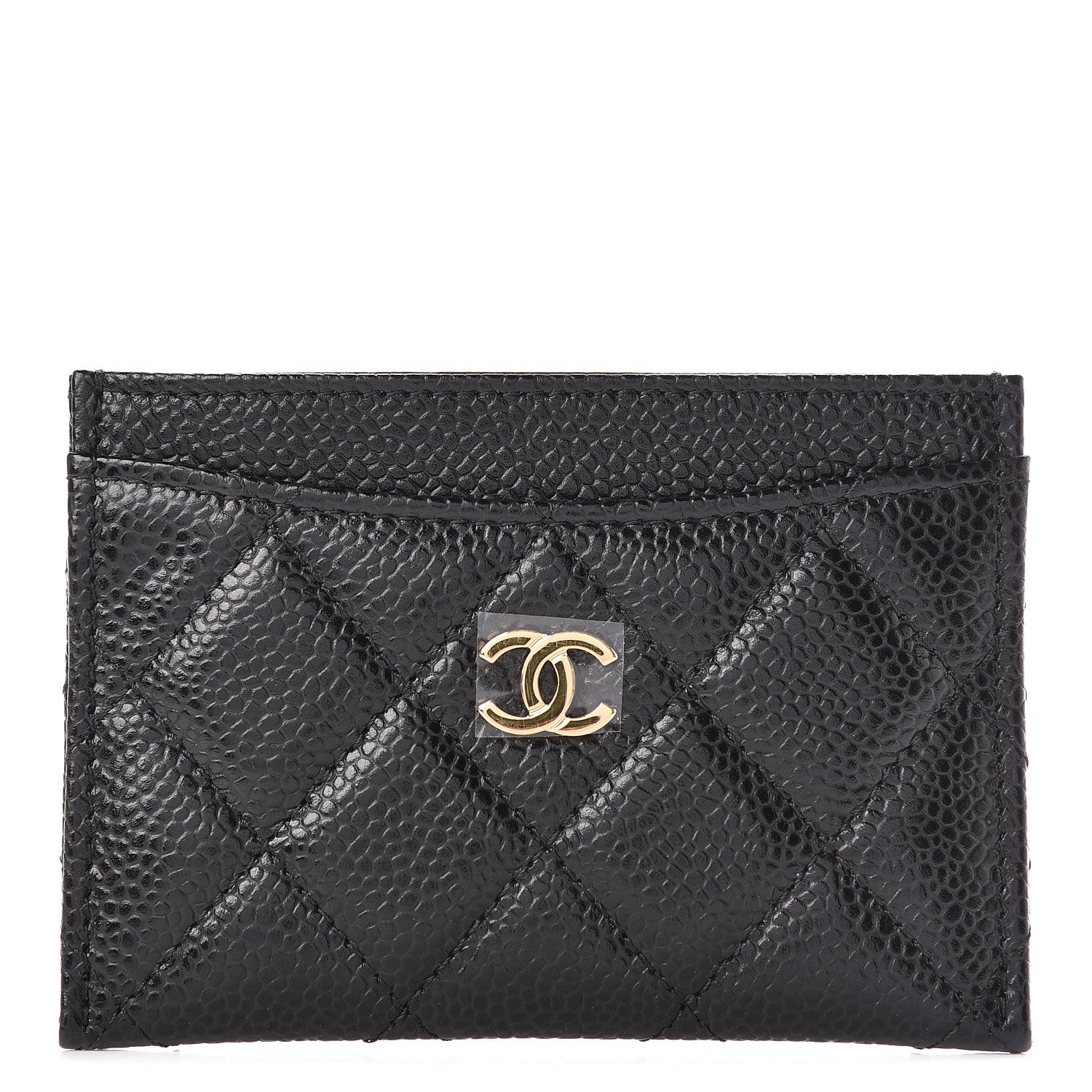 Chanel Caviar Quilted Card Holder Black 1 of 9