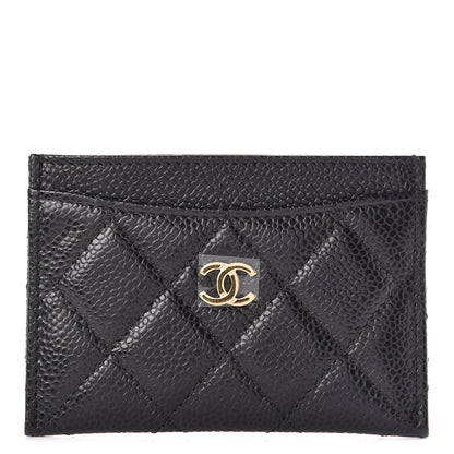 Chanel Caviar Quilted Card Holder Black 1 of 9