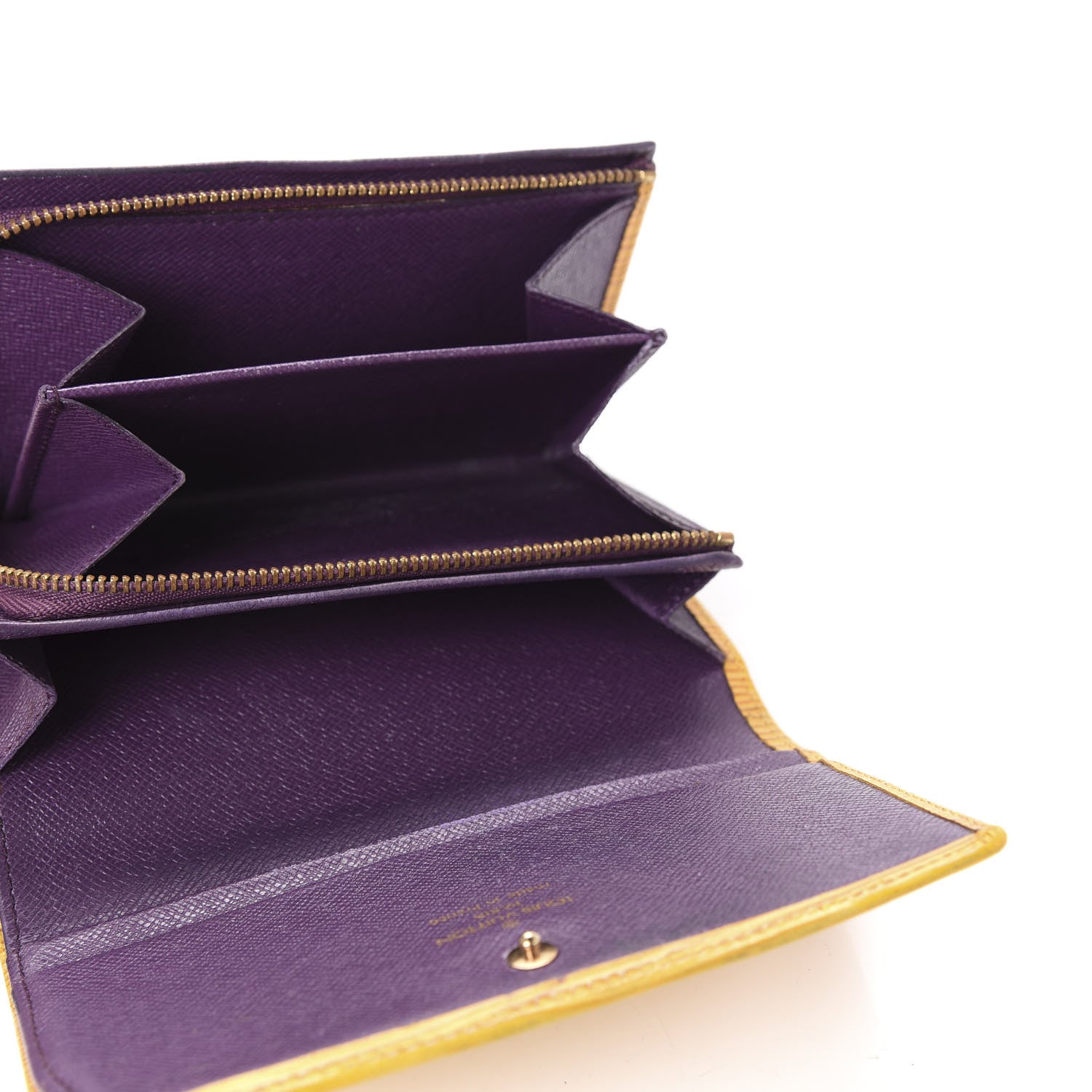Louis Vuitton Epi Porte-Monnaie Billets Tresor Wallet Tassil 5 of 13