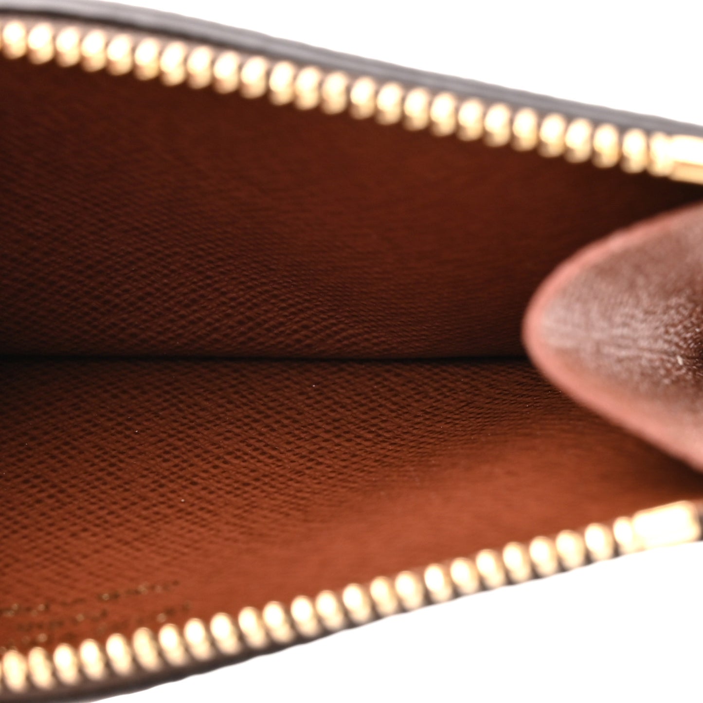 Monogram Zipped Romy Card Holder