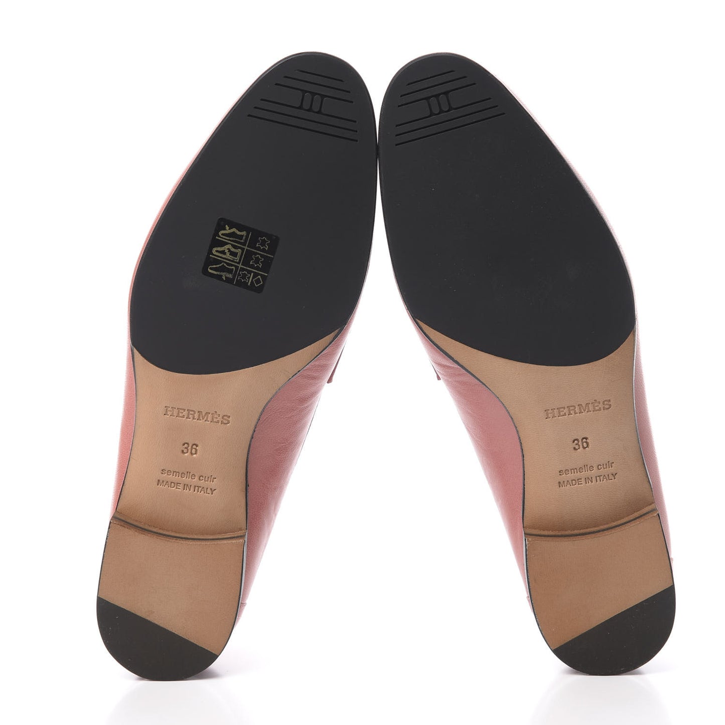 Goatskin Paris Loafers 36 Rouge Blush