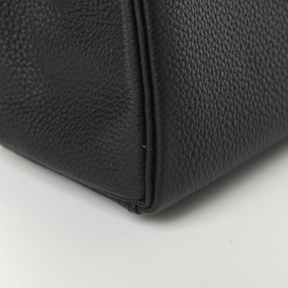 Hermes Togo Matte Alligator Kelly Retourne Touch 28 Black 11 of 12