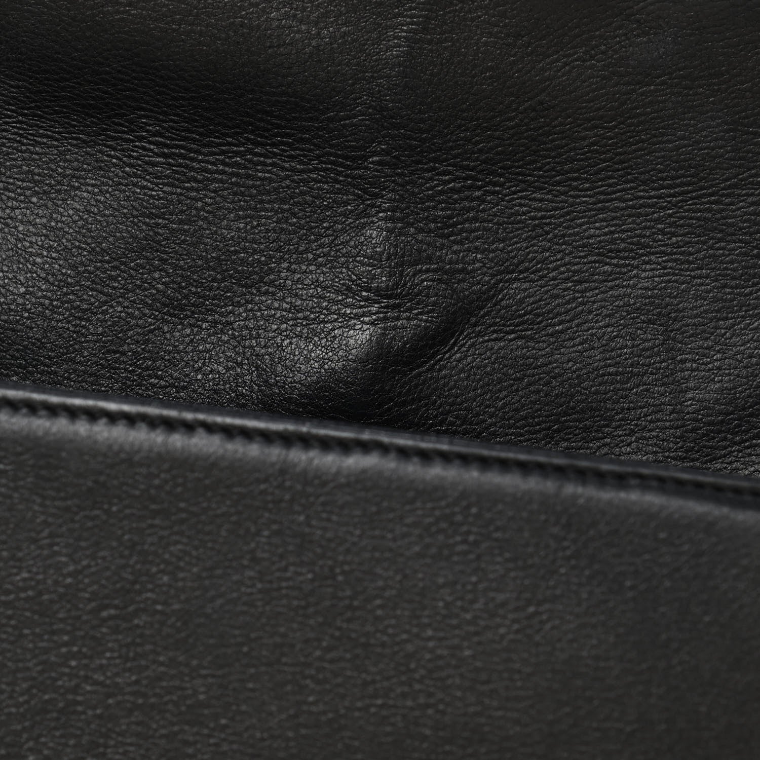Chanel Calfskin Quilted Medium Boy Flap Black 9 of 9