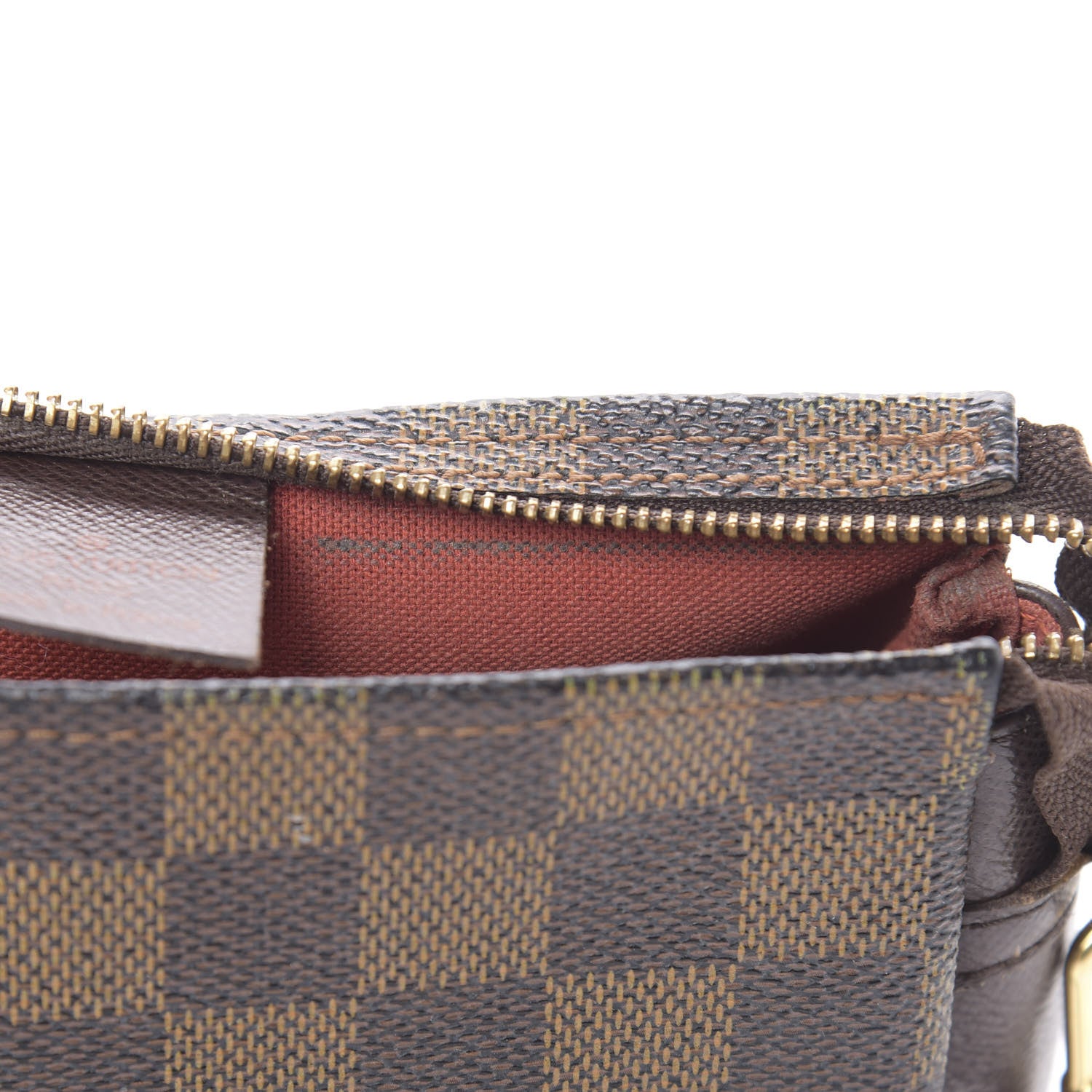 Louis Vuitton Damier Ebene Trousse Make Up Bag Pochette 14 of 19