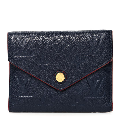 Louis Vuitton Empreinte Victorine Wallet Marine Rouge 1 of 10