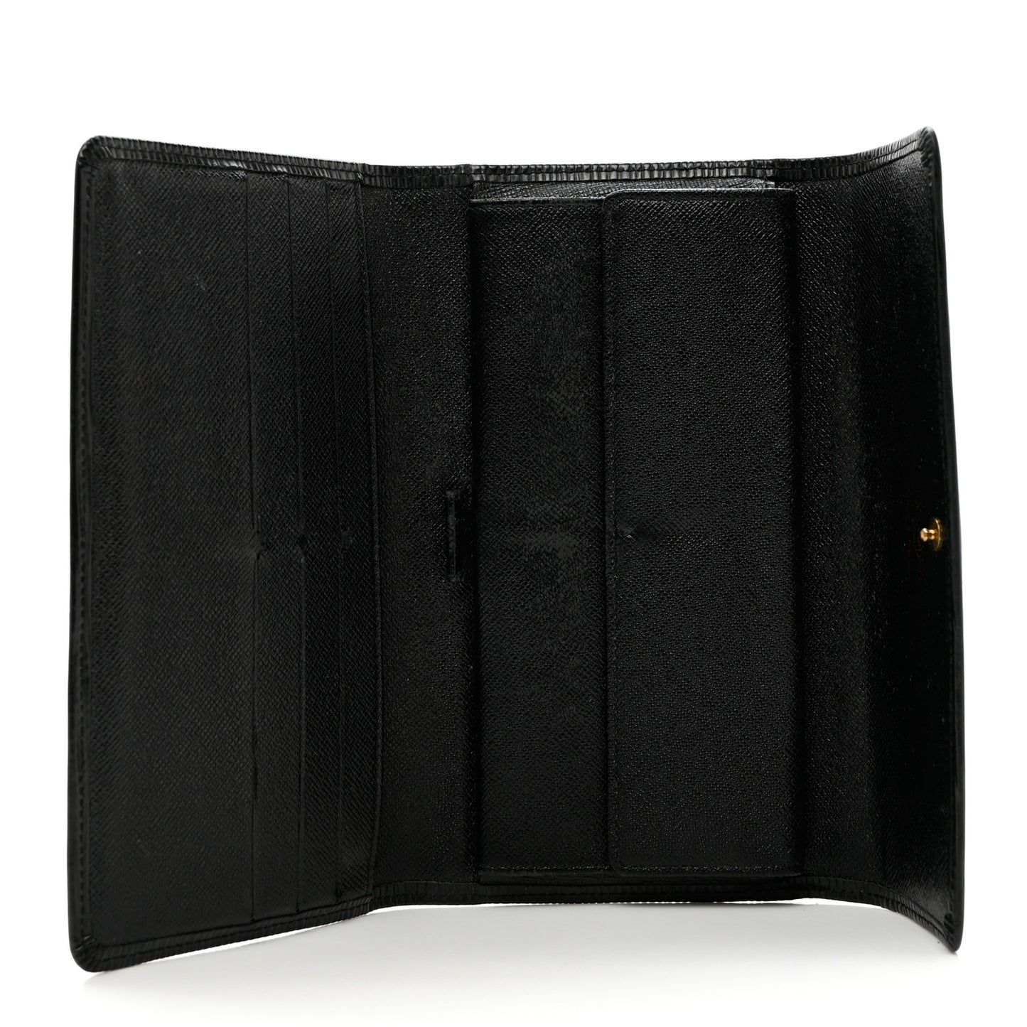 Epi Porte Tresor International Wallet Black