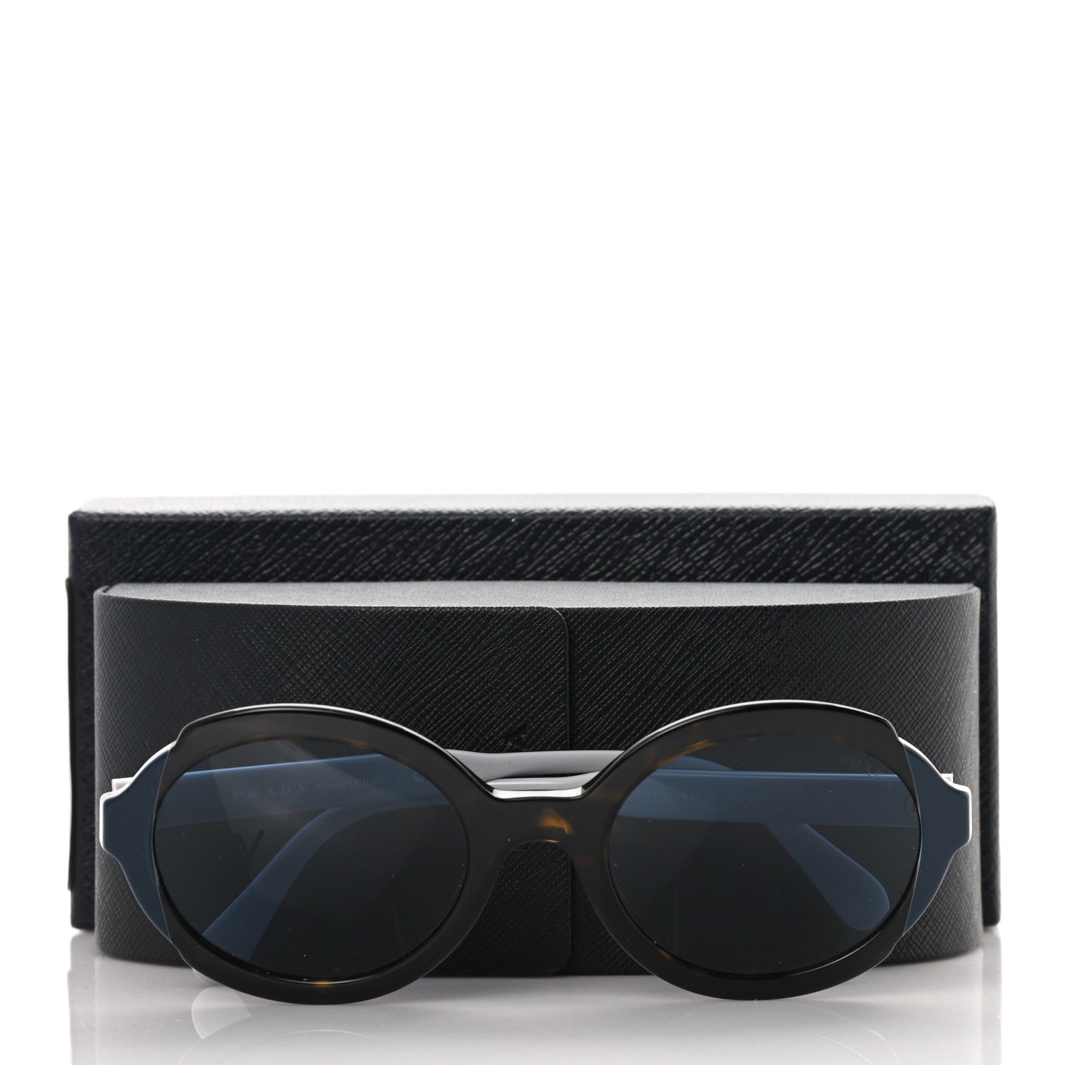 Prada Round SPR 17U Sunglasses Tortoise 8 of 8