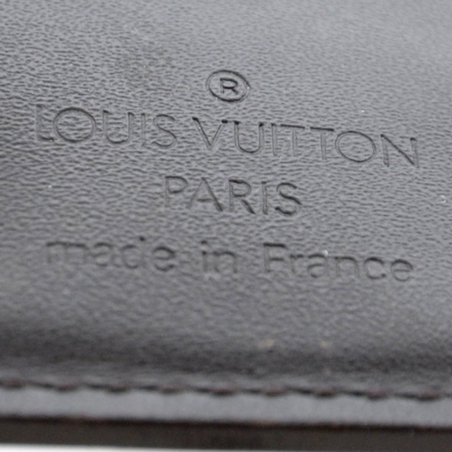 Monogram Glace Compact Wallet Cafe Brown