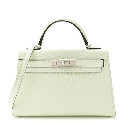 Hermes Epsom Mini Kelly Sellier 20 Vert Fizz 1 of 10