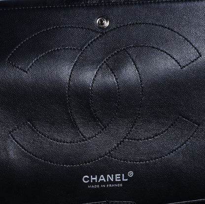 Chanel Glazed Calfskin 2.55 Reissue 227 Flap Black 6 of 8