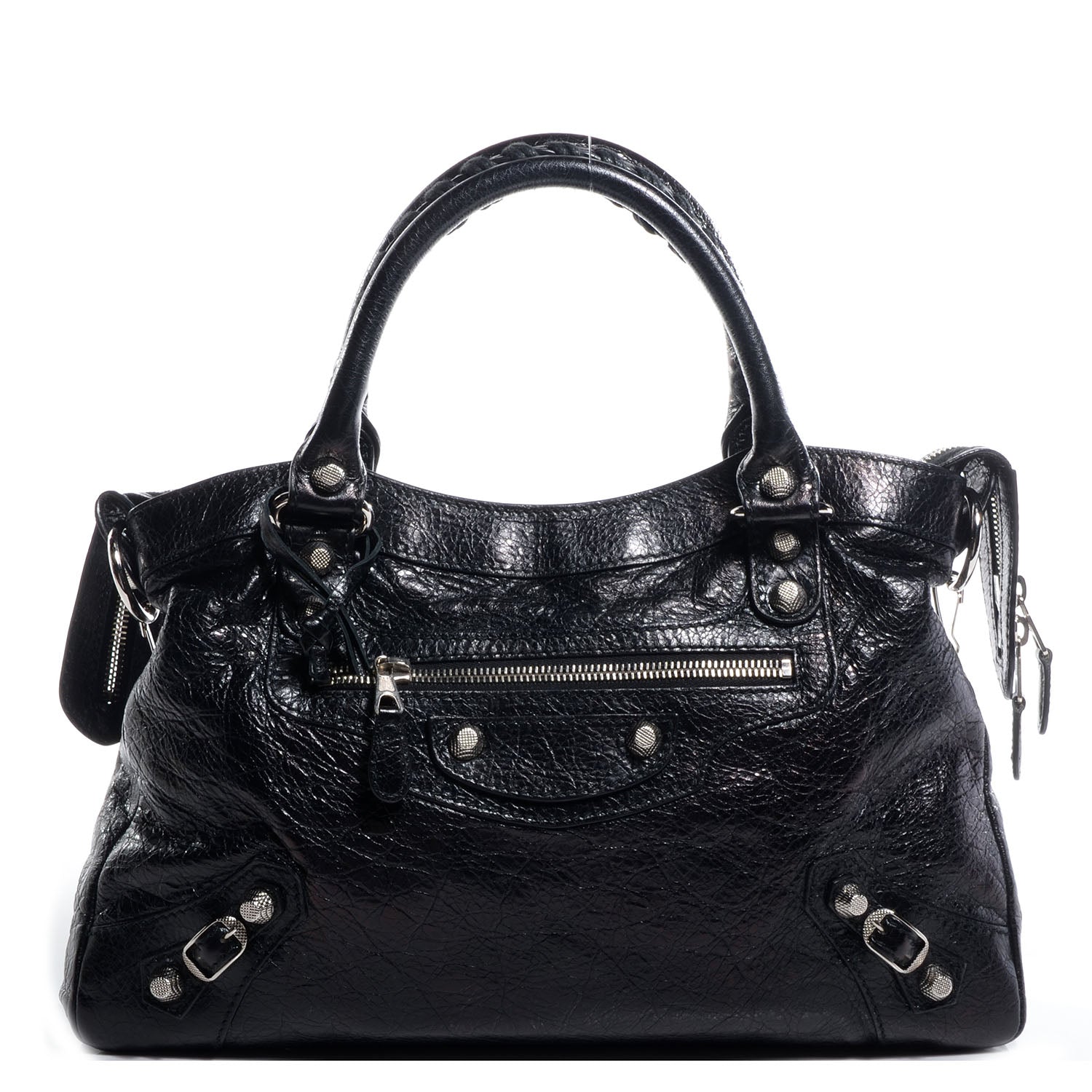 Balenciaga Agneau Giant 12 Silver Hardware Town Black 1 of 10
