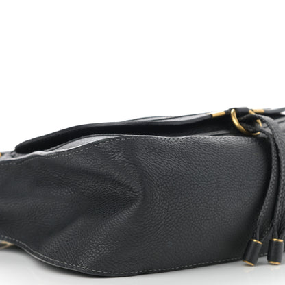 Chloe Calfskin Medium Marcie Satchel Black 9 of 12