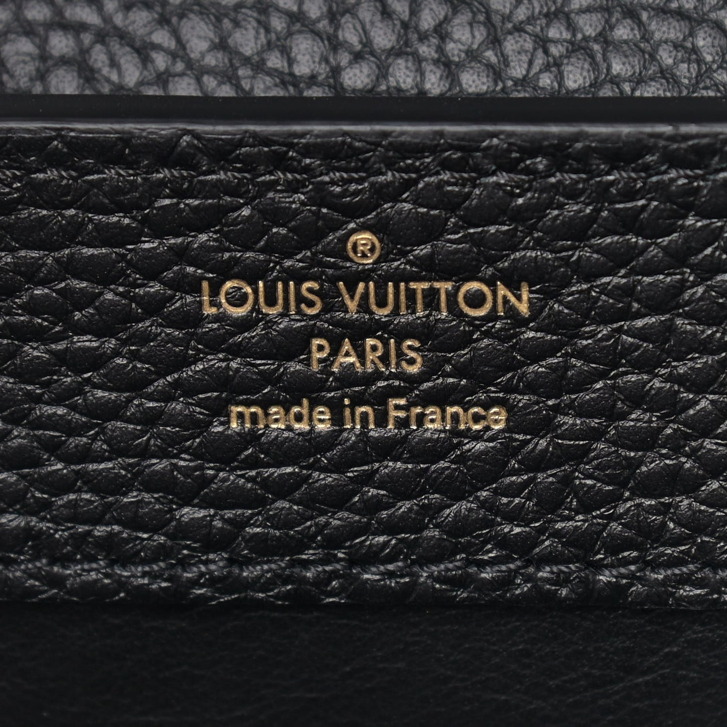 Taurillon Mini Capucines Black