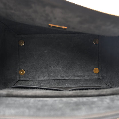 Celine Grained Calfskin Mini Belt Bag Grey 5 of 10