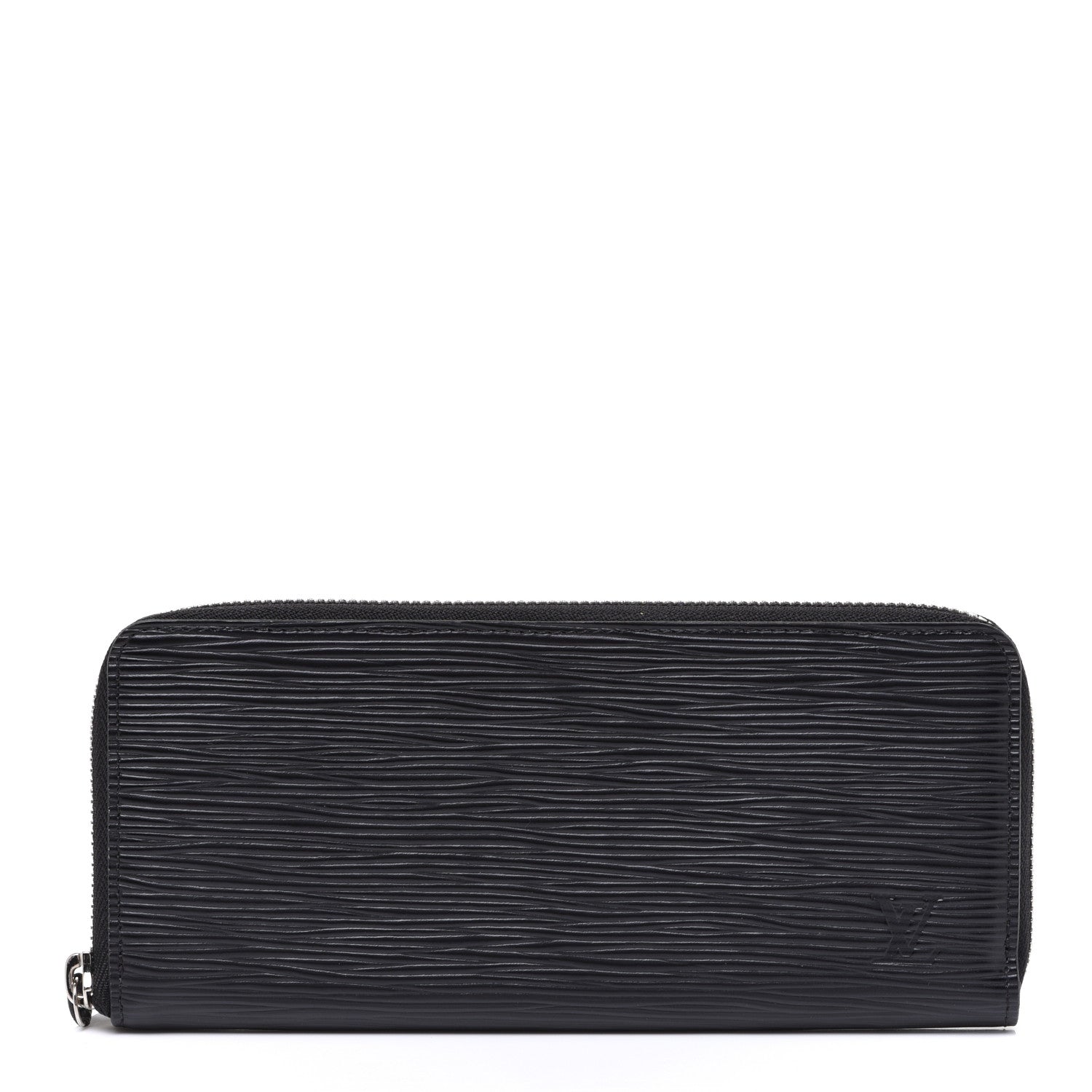 Louis Vuitton Epi Clemence Wallet Black 1 of 8