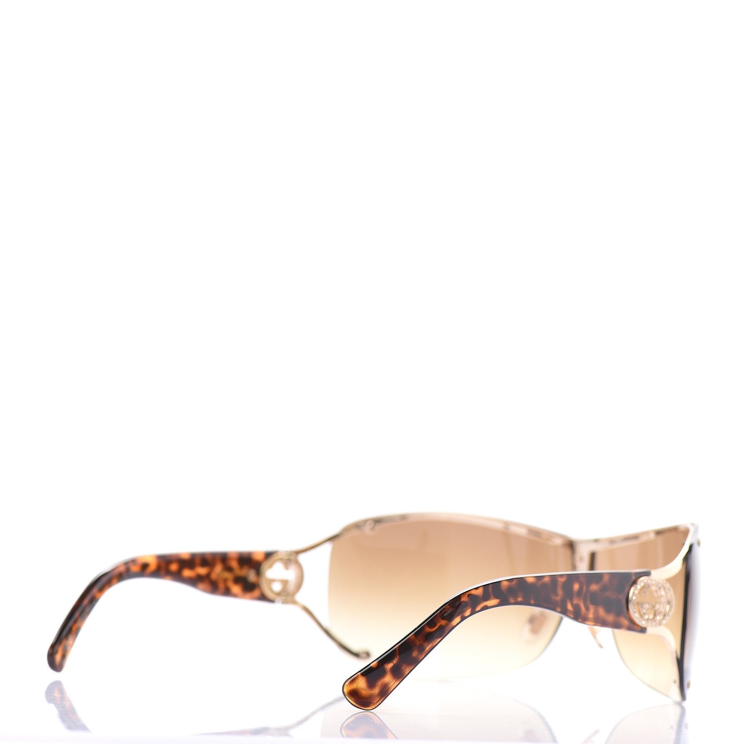 Gucci Crystal Sunglasses GG2807/S Tortoise 4 of 7