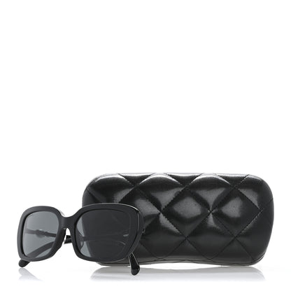 Chanel Pearl Square Polarized Sunglasses 5427-H-A Black 8 of 8