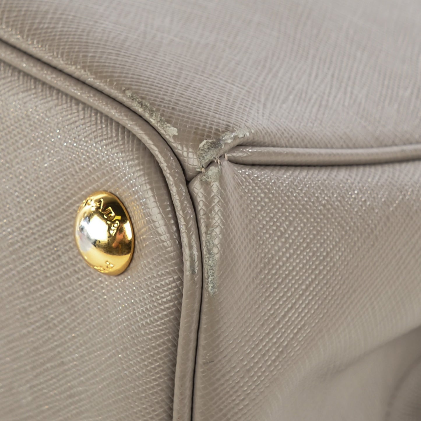Saffiano Lux Large Tote Argilla