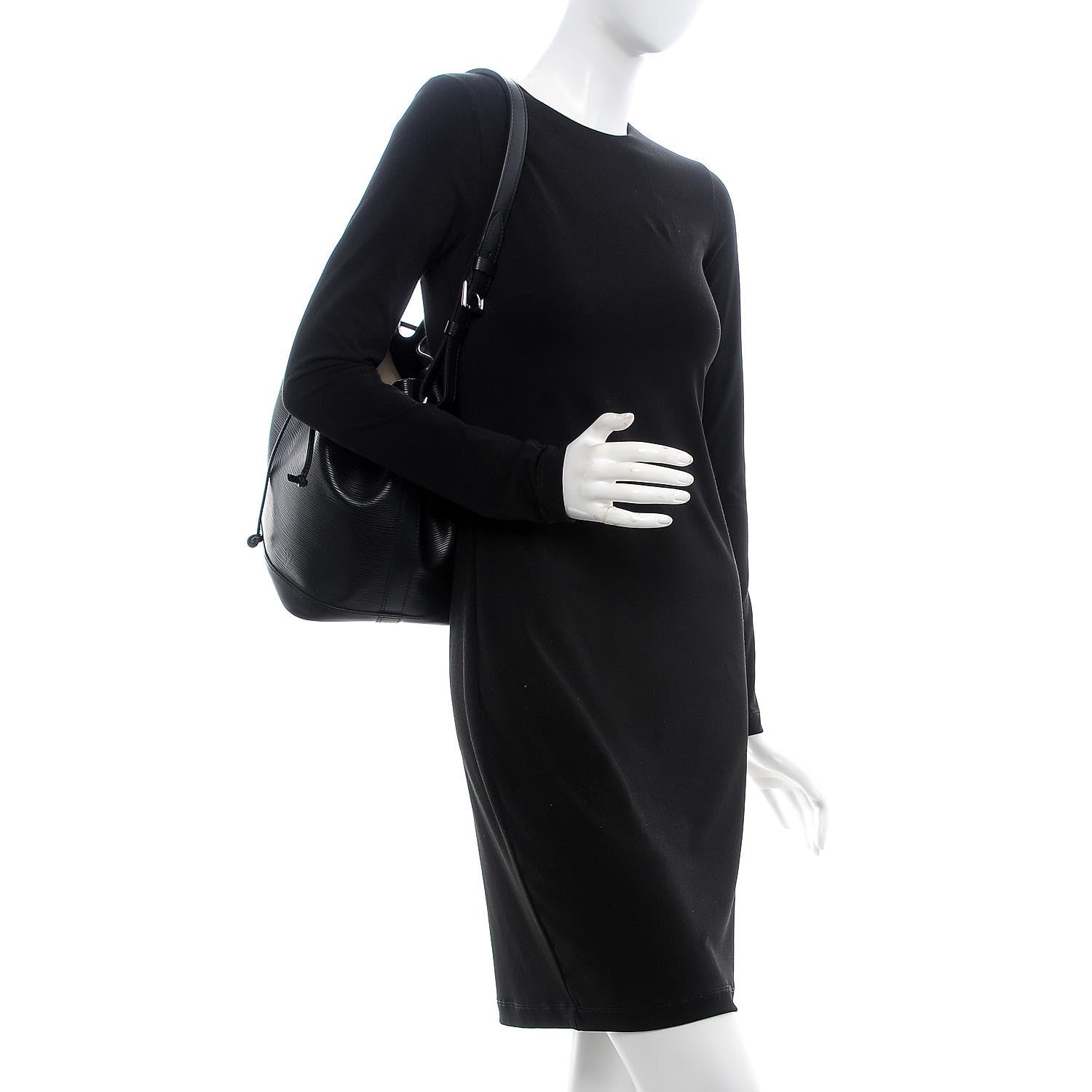 Louis Vuitton Epi Petit Noe NM Black 2 of 9