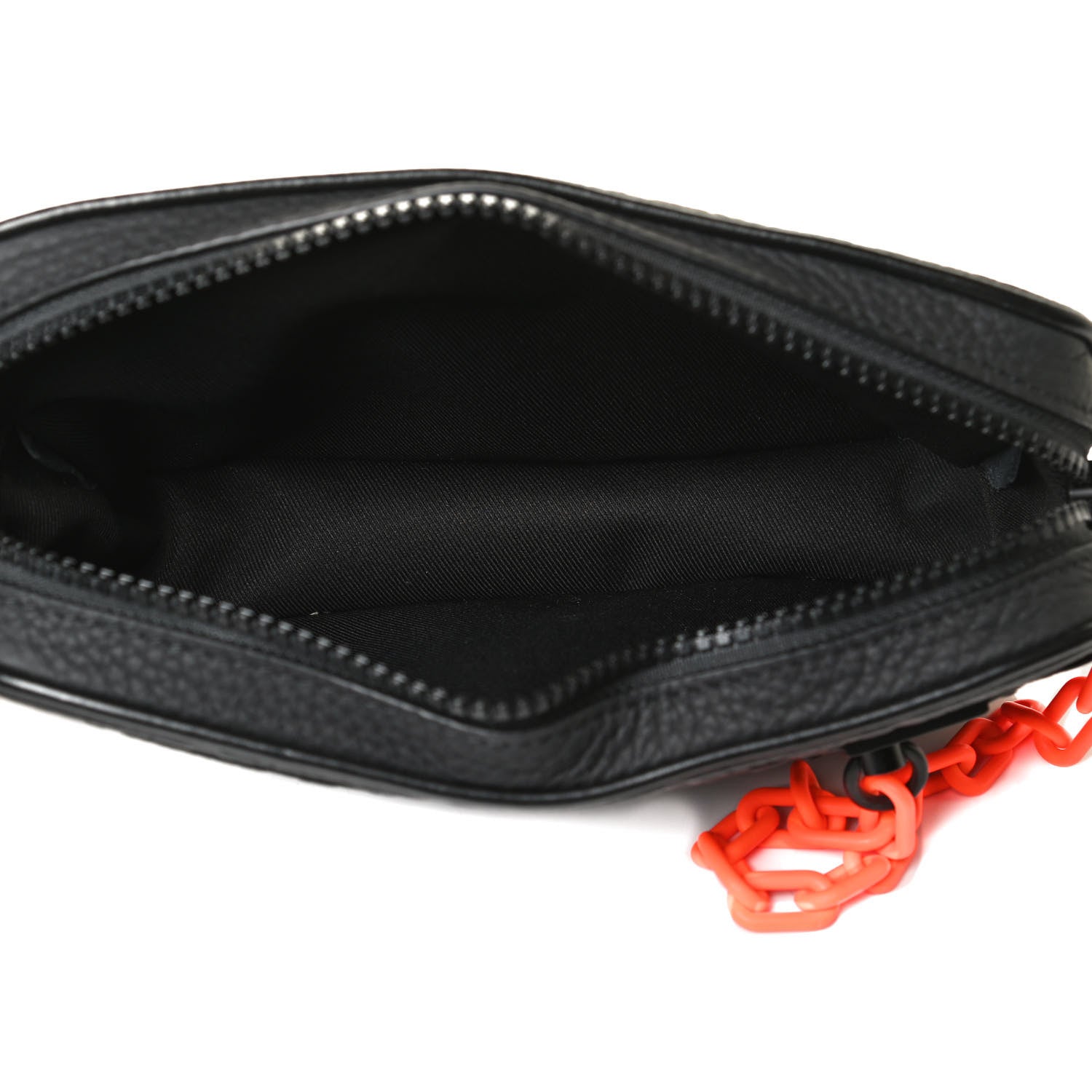 Louis Vuitton Taurillon Monogram Uniformes Solar Ray Soft Pochette Volga Belt Bag Black 5 of 10