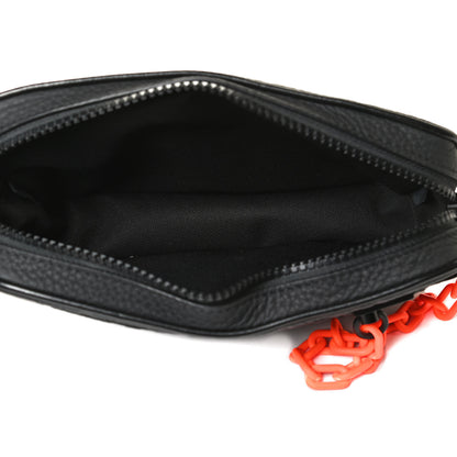 Louis Vuitton Taurillon Monogram Uniformes Solar Ray Soft Pochette Volga Belt Bag Black 5 of 10