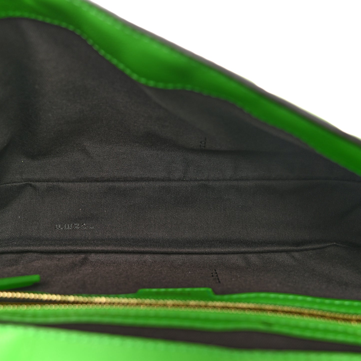 Nappa FF 1974 Embossed Baguette Tomatillo