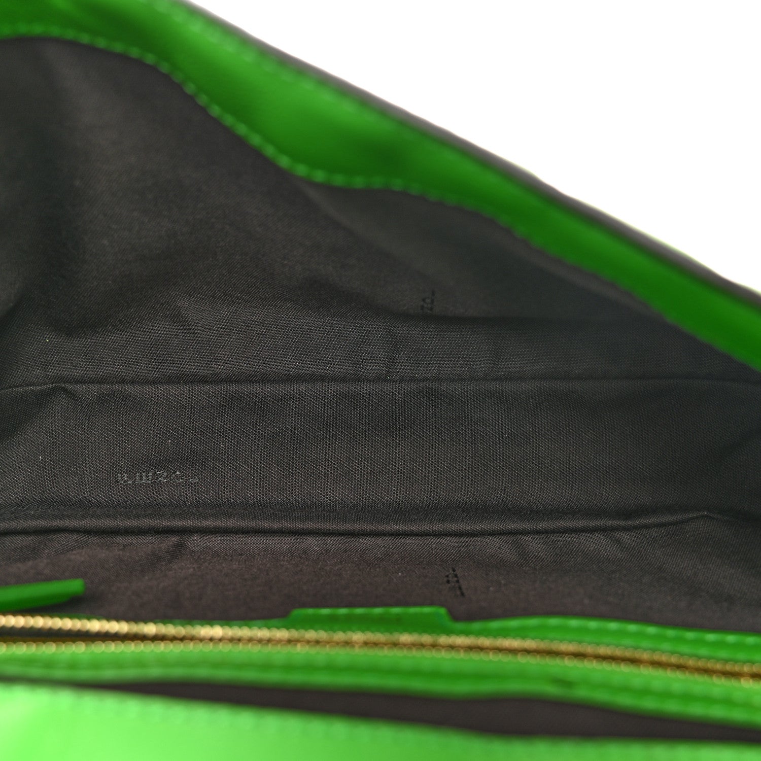 Fendi Nappa FF 1974 Embossed Baguette Tomatillo 5 of 10