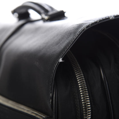 Prada Soft Calfskin Tessuto Nylon Travel Bag Black 13 of 20