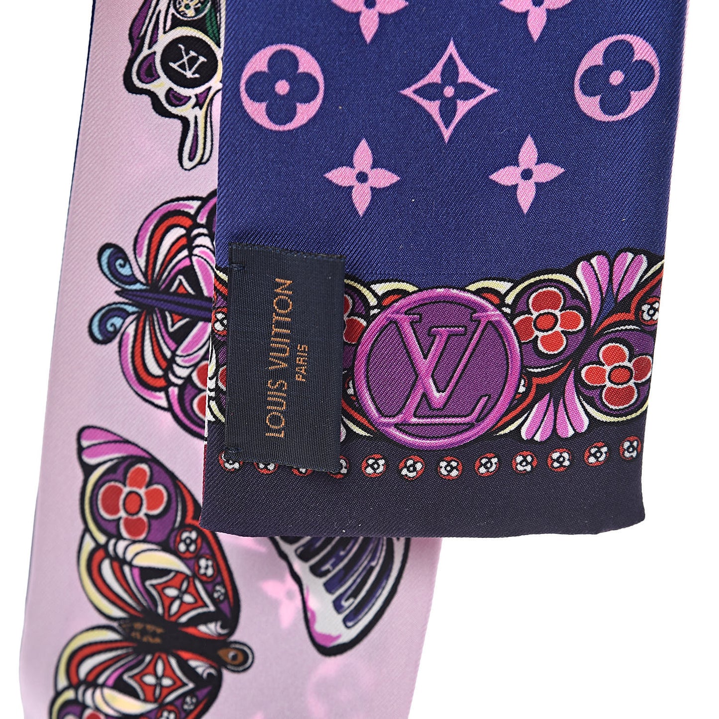 Silk Monogram World Of Love Bandeau Rose