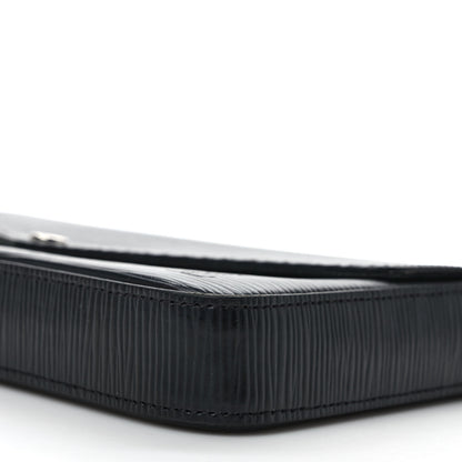 Louis Vuitton Epi Pochette Felicie Black 9 of 10