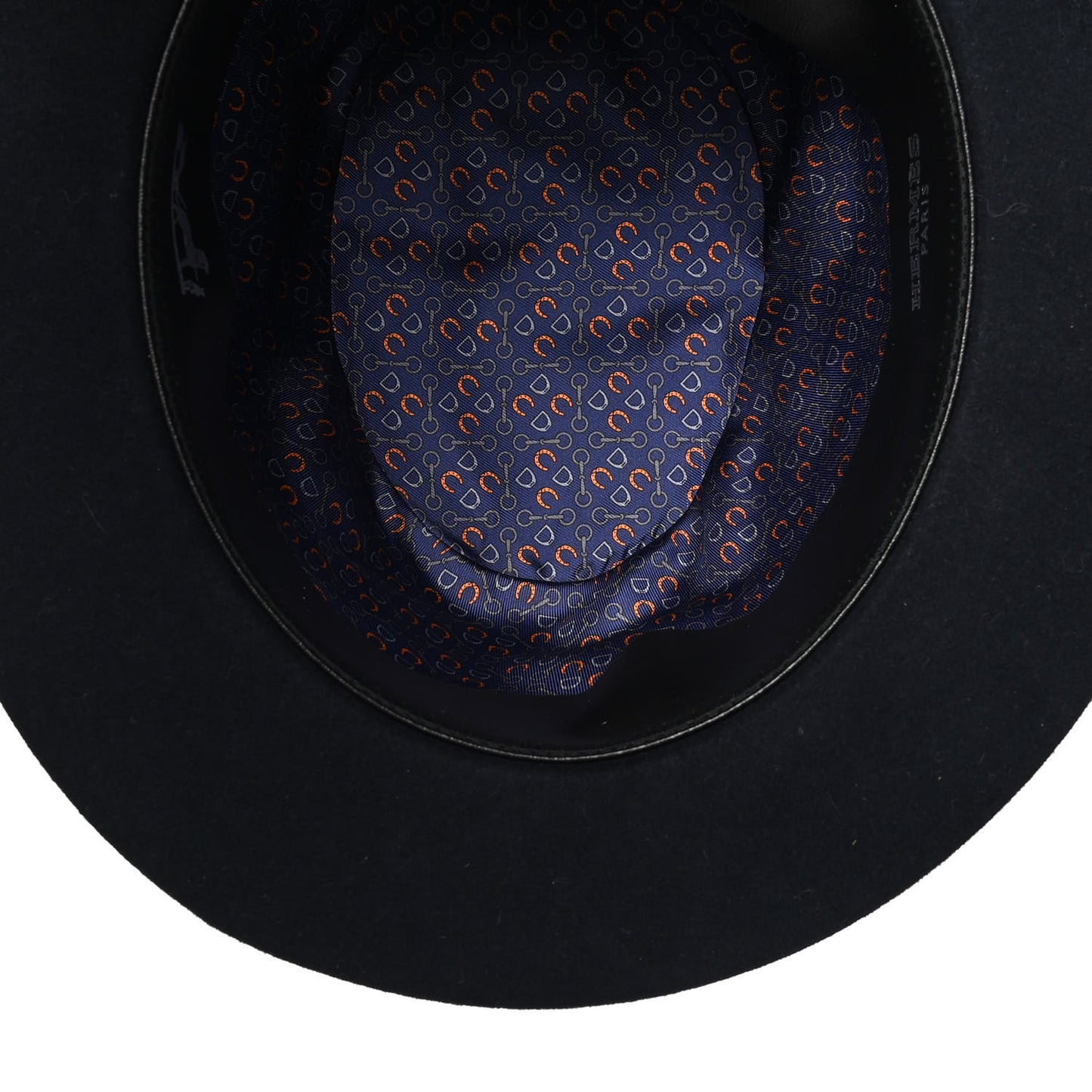 Rabbit Felt Silk Lucky Charms Hat 58 Marine